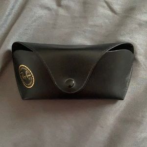 RayBan Black Sunglasses Case